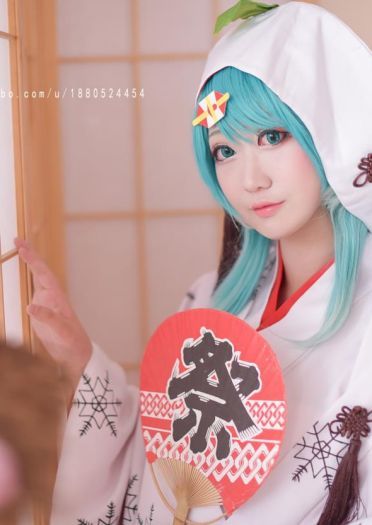 【授权】VOCALOID 初音未来Miku白无垢COS