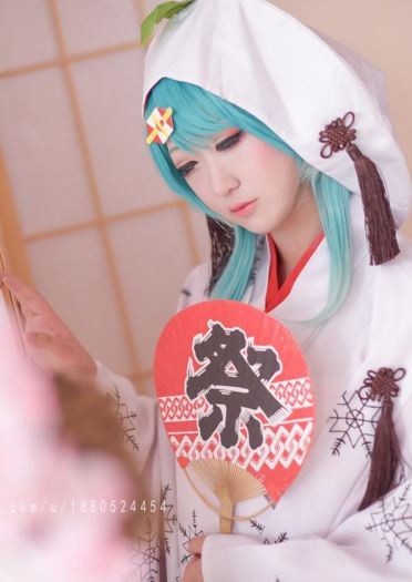 【授权】VOCALOID 初音未来Miku白无垢COS