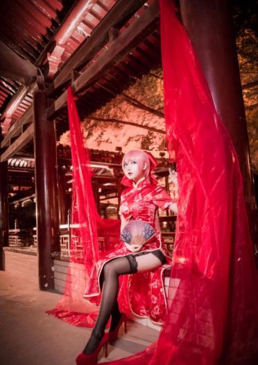 【授权】巡音LUKA 旗袍COS