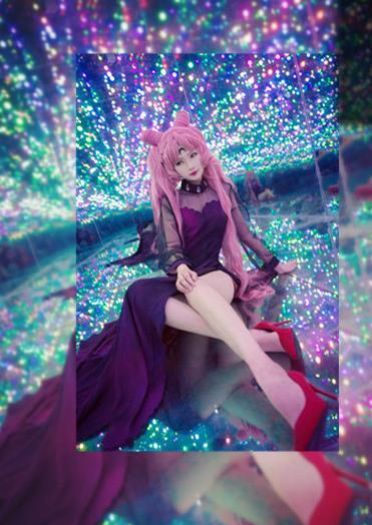 【授权】美少女战士黑暗淑女 黑化小小兔