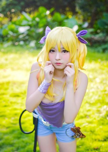 【授权】妖精的尾巴 露西·哈特菲利亚cos