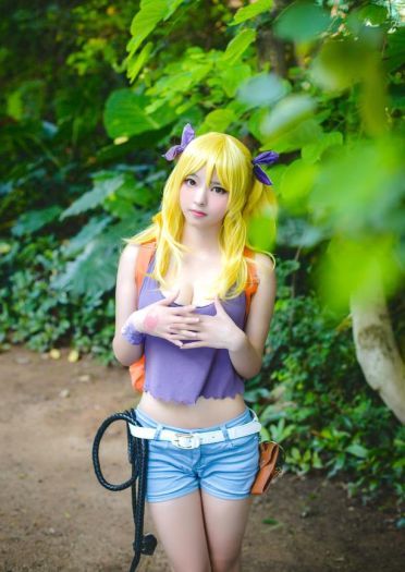 【授权】妖精的尾巴 露西·哈特菲利亚cos