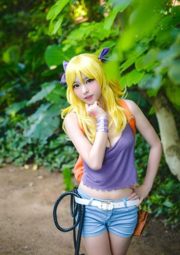 【授权】妖精的尾巴 露西·哈特菲利亚cos