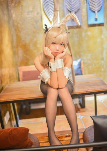 【授权】缘之空 兔女郎穹妹COS