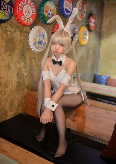 【授权】缘之空 兔女郎穹妹COS