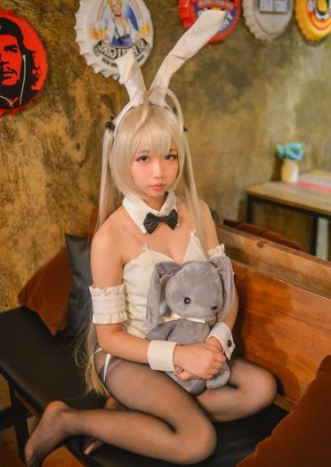 【授权】缘之空 兔女郎穹妹COS