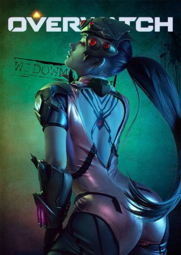 超神还原 守望先锋 黑百合剧情COS(1)