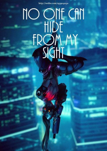 超神还原 守望先锋 黑百合剧情COS(1)