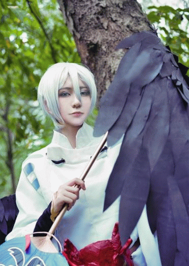 别丢下我，黑晴明大人 阴阳师手游大天狗cos