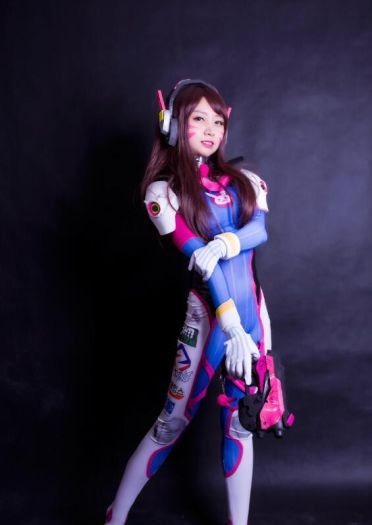 【授权】守望先锋 D.Va兔女郎&日常街拍COS