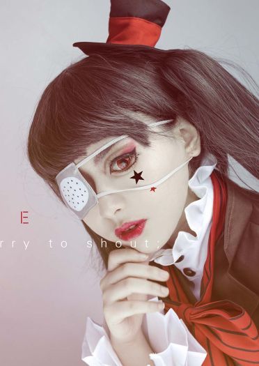 覆面系NOISE 暴走的金丝雀——有栖川仁乃 COS