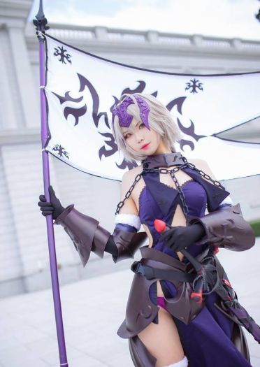 黑贞德X黑Saber cosplay