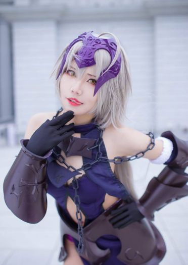 黑贞德X黑Saber cosplay