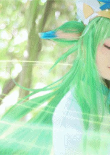 英雄联盟 仙灵女巫璐璐 cosplay图片