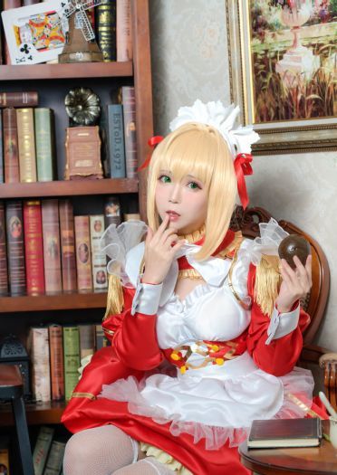 Fate 女仆尼禄cos
