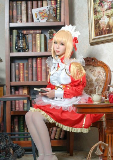 Fate 女仆尼禄cos