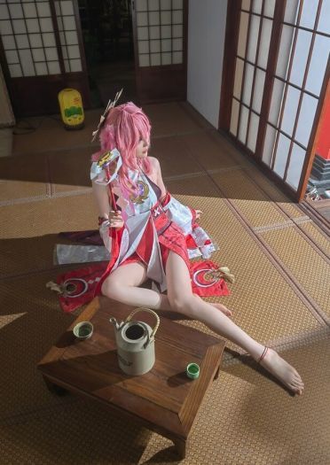 cosplay 萌妹小姐姐们的大长腿