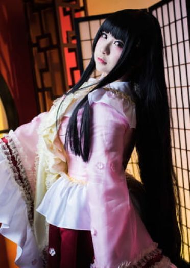 东方Project 蓬莱山辉夜COS