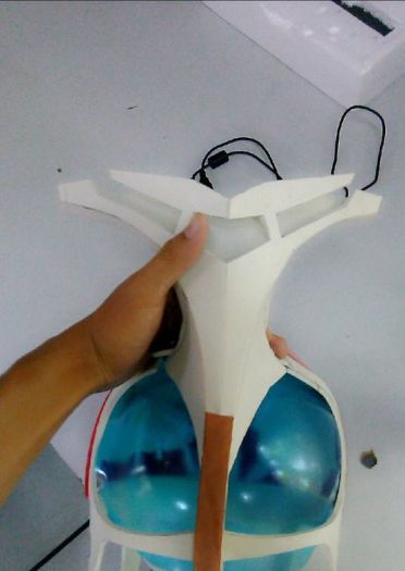 【COS道具教程】热塑透明件 假面骑士面具教程