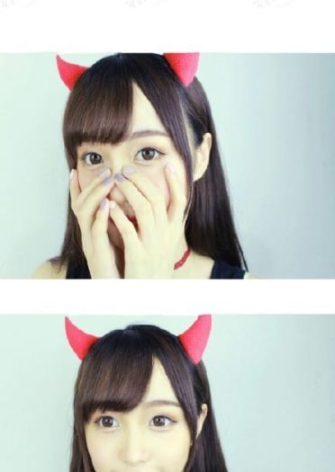 化妆步骤详解 桥本环奈• 小恶魔！仿妆