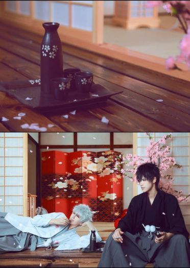 【授权】银魂 坂田银时&土方十四郎cos