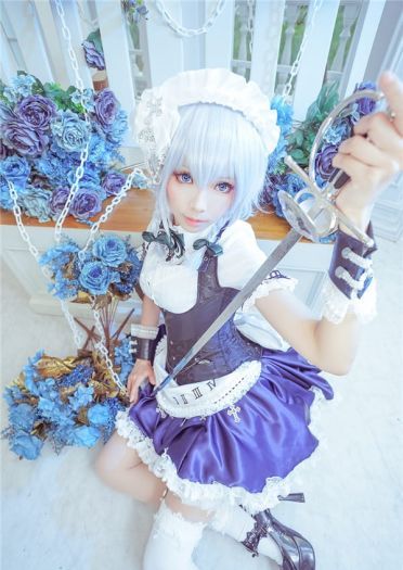 无死角女神 台湾超人气萌妹Ely最新cos