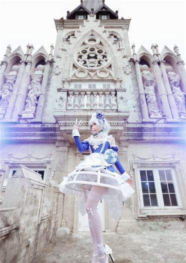 无死角女神 台湾超人气萌妹Ely最新cos