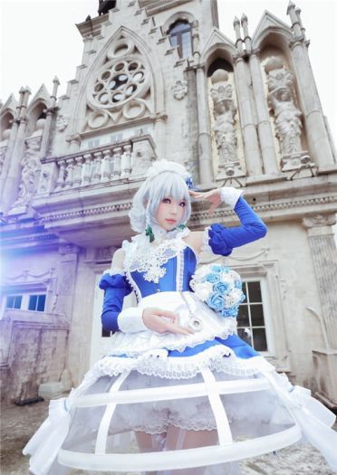 无死角女神 台湾超人气萌妹Ely最新cos