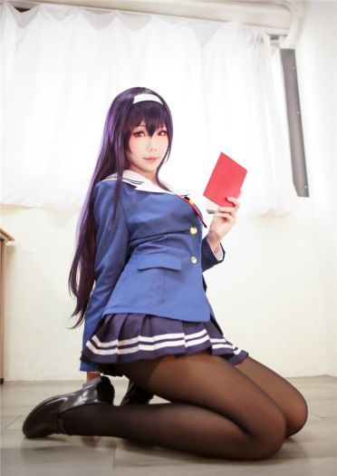 无死角女神 台湾超人气萌妹Ely最新cos