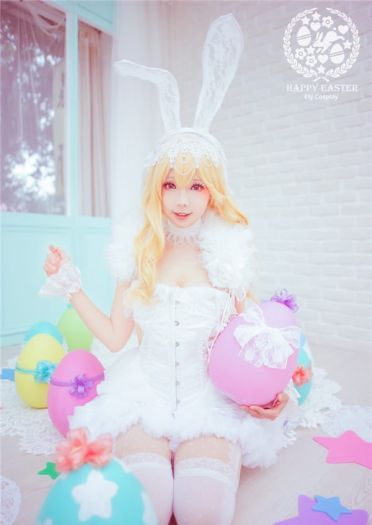 无死角女神 台湾超人气萌妹Ely最新cos