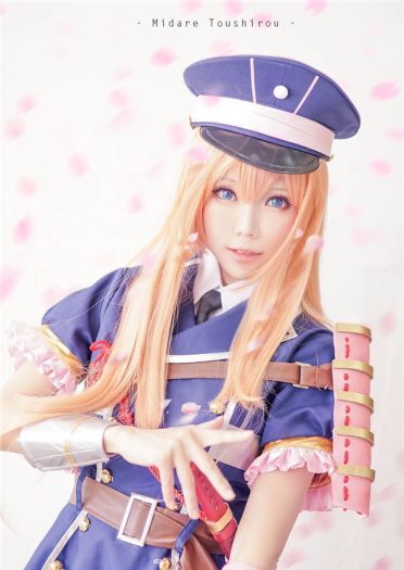 无死角女神 台湾超人气萌妹Ely最新cos