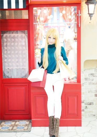 日本超人气coserななぴんく 绚濑绘里唯美cos