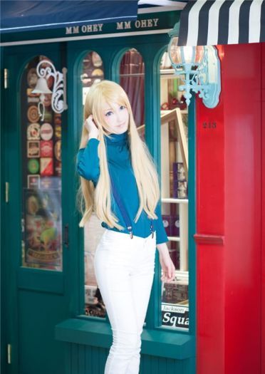 日本超人气coserななぴんく 绚濑绘里唯美cos