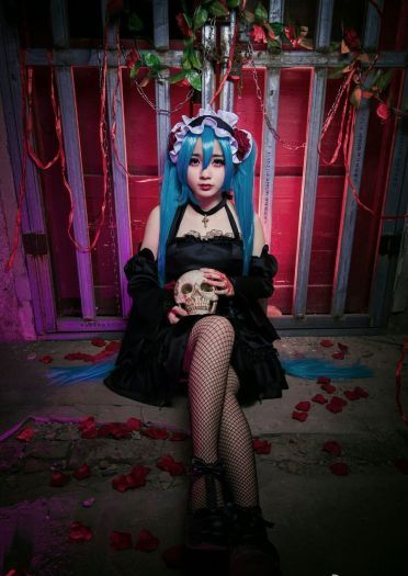 【授权】初音未来 坎特雷拉_ 禁断之毒Ver. cos