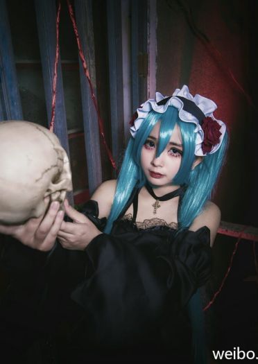 【授权】初音未来 坎特雷拉_ 禁断之毒Ver. cos