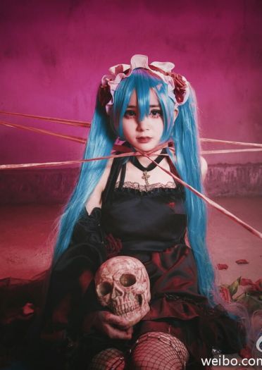【授权】初音未来 坎特雷拉_ 禁断之毒Ver. cos