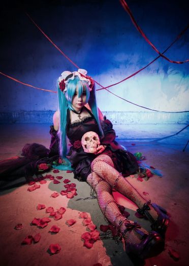【授权】初音未来 坎特雷拉_ 禁断之毒Ver. cos