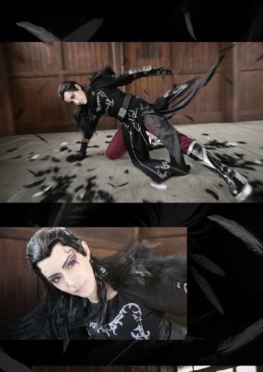 【授权】秦时明月之空山鸟语 墨鸦 cos