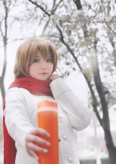 【授权】龙与虎 戴围巾逢坂大河 cos