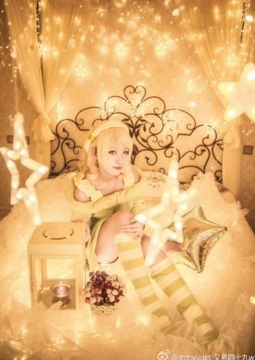 【授权】lovelive! 睡衣洵濑绘里 cos