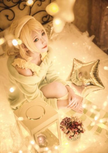 【授权】lovelive! 睡衣洵濑绘里 cos