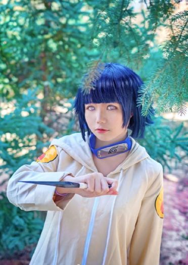 【授权】火影忍者 日向雏田 cos