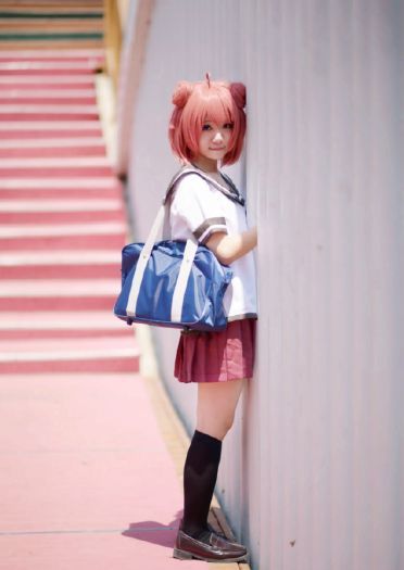 【授权】摇曳百合 赤座灯里 cos