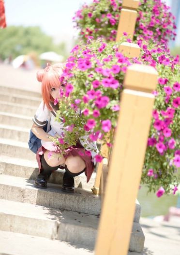 【授权】摇曳百合 赤座灯里 cos