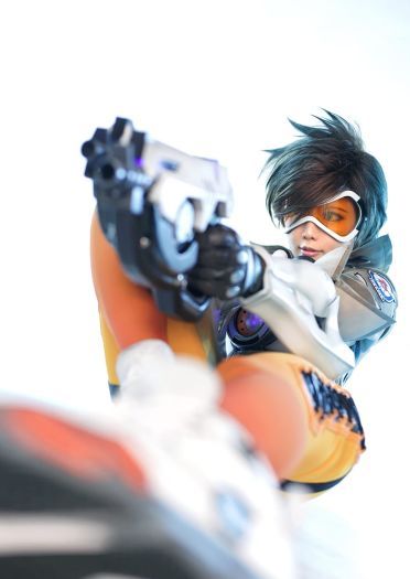 螺旋猫《守望先锋》猎空 cos