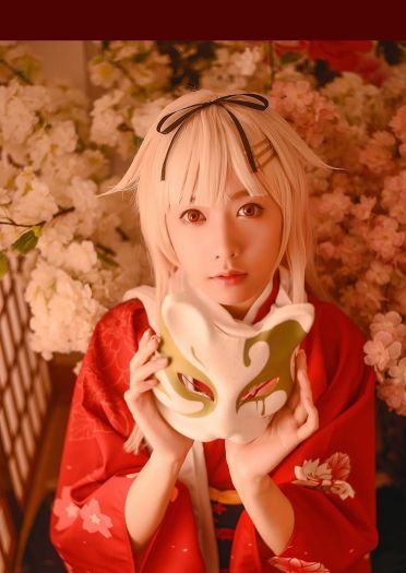 【授权】舰队collection新年限定立绘-夕立cos