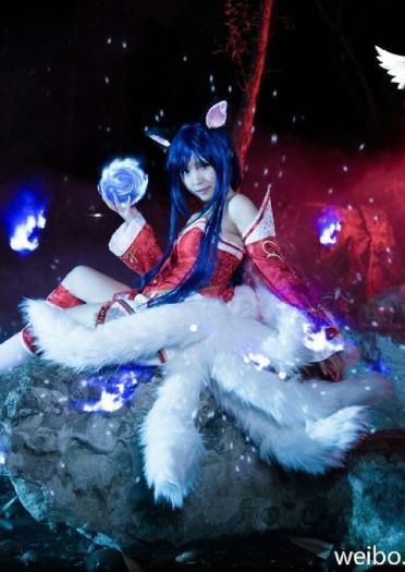 【授权】英雄联盟 九尾妖狐阿狸cos