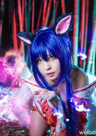 【授权】英雄联盟 九尾妖狐阿狸cos