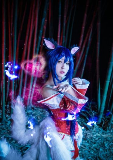【授权】英雄联盟 九尾妖狐阿狸cos