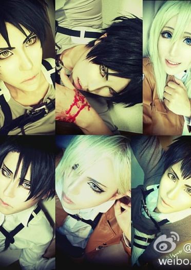 男神般的外表 来自日本的coser朔夜